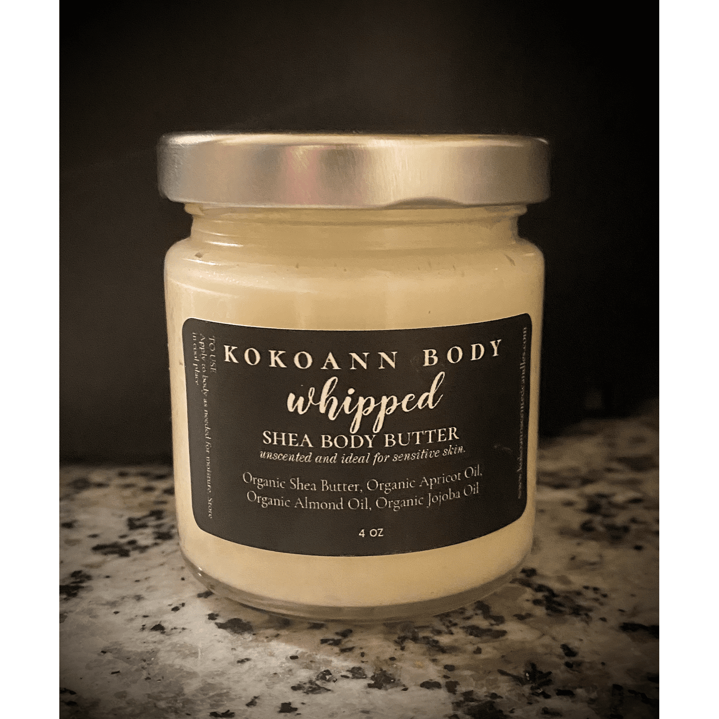 Unscented Whipped Shea Body Butter